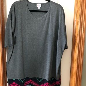 Lularoe Irma tunic size large never worn